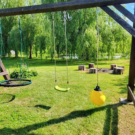 Wczasymazurskie - Caloroczny Piwonia Mazury Z Prywatna Plaza 別荘