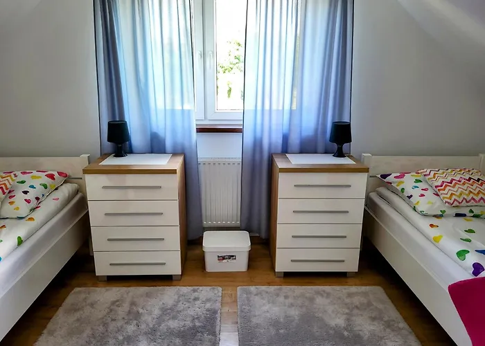 Dom wakacyjny Wczasymazurskie - Całoroczny Piwonia Mazury Z Prywatną Plażą *