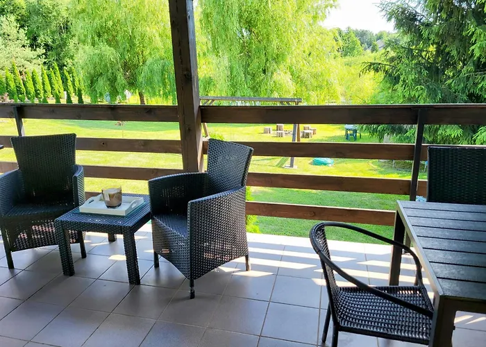 Dom wakacyjny Wczasymazurskie - Całoroczny Piwonia Mazury Z Prywatną Plażą