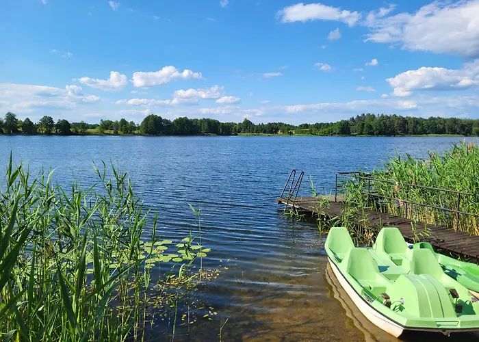 Dom wakacyjny Wczasymazurskie - Całoroczny Piwonia Mazury Z Prywatną Plażą