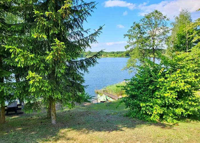 Wczasymazurskie - Całoroczny Piwonia Mazury Z Prywatną Plażą Dom wakacyjny